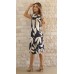 171132 - Vestido Ramany Estampa Folhagem
